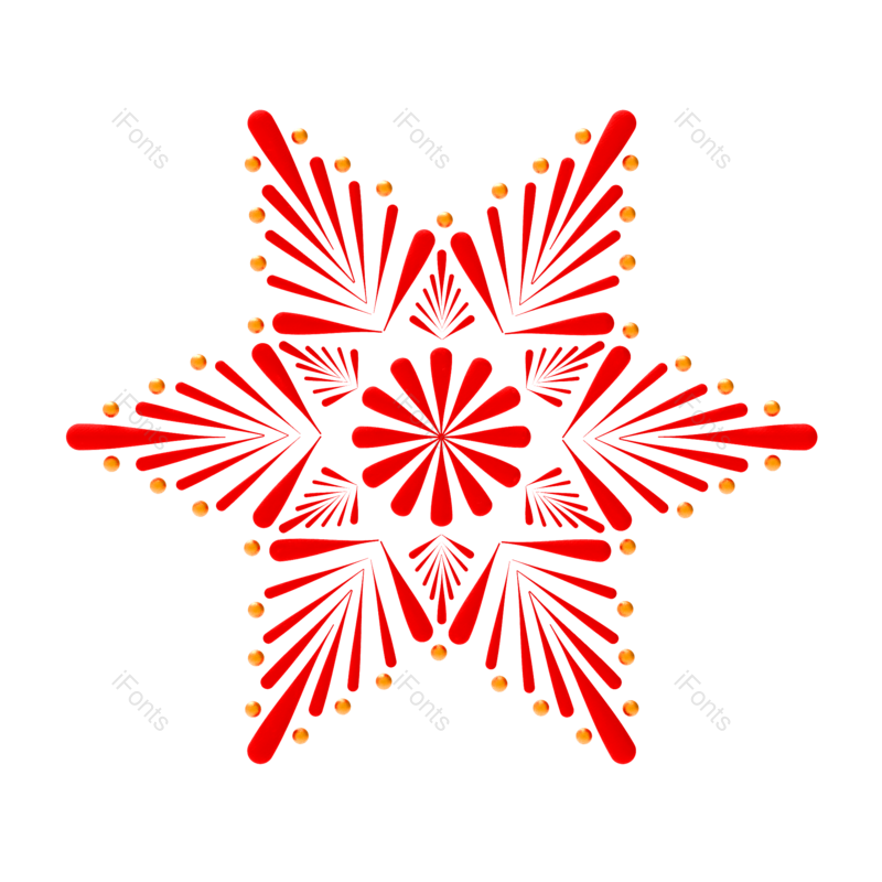 剪纸图片,新年剪纸元素,雪花PNG,圣诞雪花免抠素材